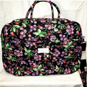 NWT Vera Bradley grand traveler WINTER BERRY